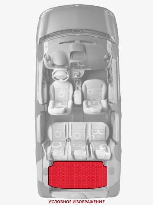 ЭВА коврики «Queen Lux» багажник для Jaguar XJ Mark 4